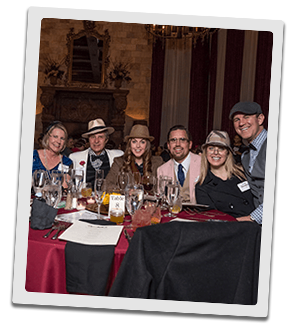Nashville Murder Mystery party guests at the table